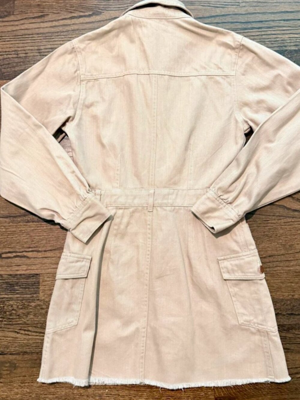 Pink long-sleeved windbreaker size S - Picture 2 of 5